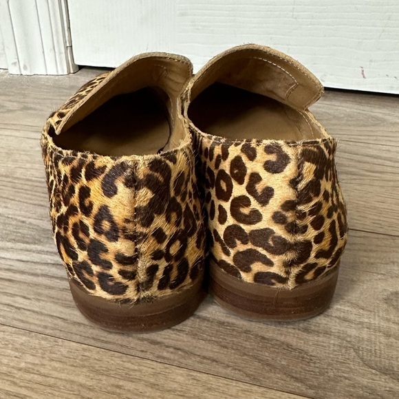 Crown Vintage Carla2 Leopard Print Calf Hair Loafer - Picture 4 of 6